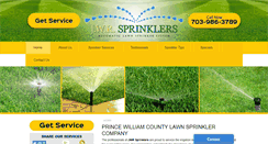 Desktop Screenshot of jwrsprinklers.com